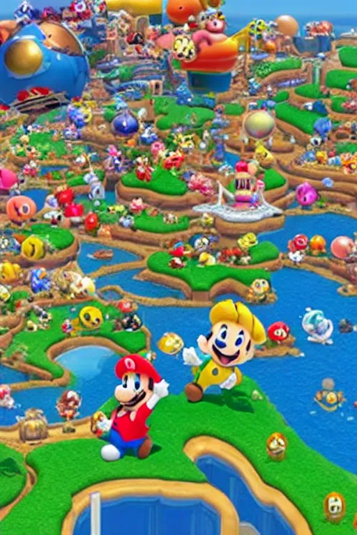 Image similar to marioworld