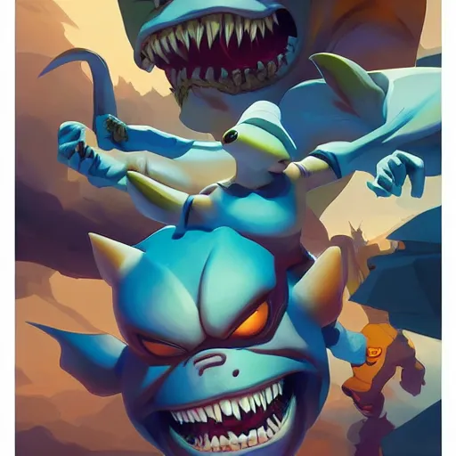 Image similar to face icon stylized minimalist street sharks, loftis, cory behance hd by jesper ejsing, by rhads, makoto shinkai and lois van baarle, ilya kuvshinov, rossdraws global illumination