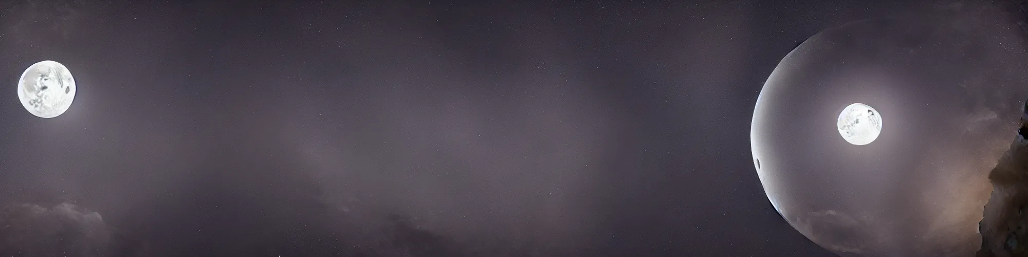 Image similar to Moon The Night Sky Mount Parallax Effect, Pixel Graphics, unreal engine, 8k,4K