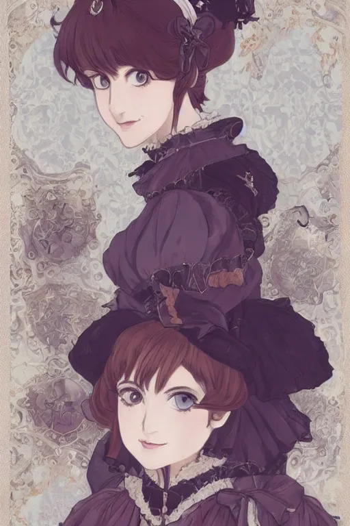 Image similar to beautiful portrait of calico cat noblewoman wearing a victorian era dress, fursona, furry art, anthro, detailed fur, detailed dress, elegant, pure, delicate, anime key visual, makoto shinkai