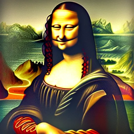 Image similar to detailed portrait of Harold Pain in style of Mona Lisa