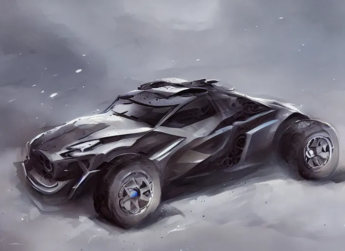 Image similar to a beautiful concept design of a supercar converted into offroad sport. car design by cory loftis, fenghua zhong, ryohei hase, ismail inceoglu and ruan jia. volumetric light.