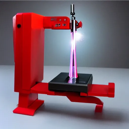 Image similar to laser guillotine