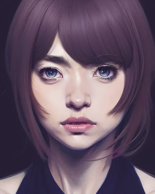 Image similar to portrait Anime Imogen Poots as a paladin, cute-fine-face, pretty face, realistically shaded, Perfect face, fine details. Anime. skins, realistic shaded lighting by Ilya Kuvshinov, katsuhiro otomo, ghost-in-the-shell, magali villeneuve, artgerm, rutkowski, WLOP Jeremy Lipkin, Giuseppe Dangelico Pino, Michael Garmash, Rob Rey