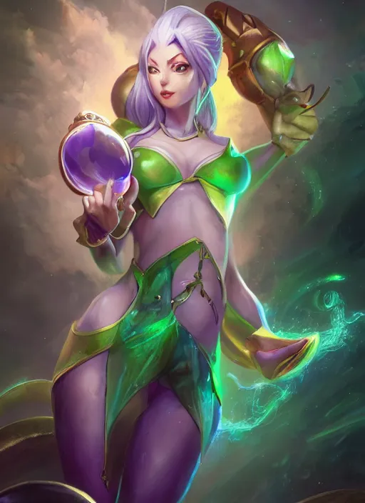 Prompt: merciful soraka, from league of legends, health supporter, hyper detailed, green aura in her wand, digital art, trending in artstation, cinematic lighting, studio quality, smooth render, unreal engine 5 rendered, octane rendered, art style by klimt and nixeu and ian sprigger and wlop and krenz cushart