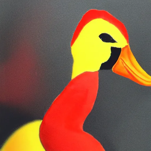 Image similar to red duck abstract profile picture