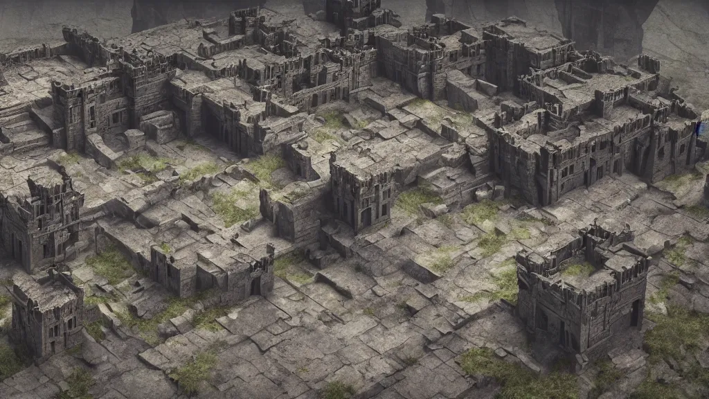 Image similar to the last fortress, rendered in octane, 4 k, highly detailed, hyperrealistic