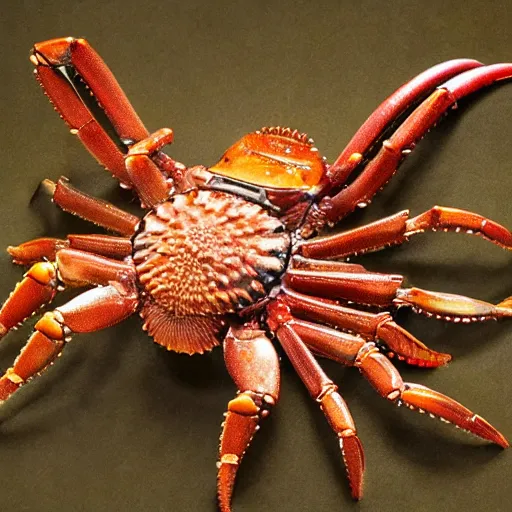 Prompt: alien crab