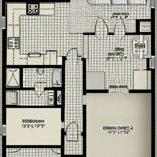 Image similar to floor plan for a house