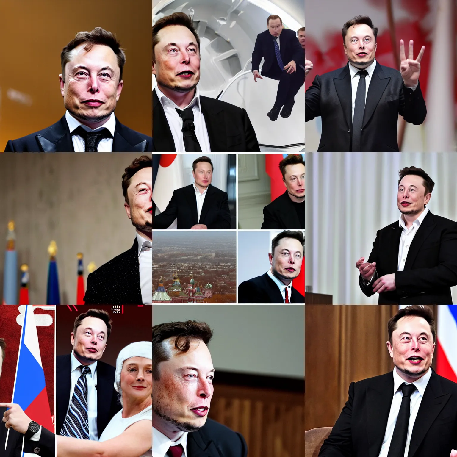 Prompt: Elon Musk becomes president of Russia