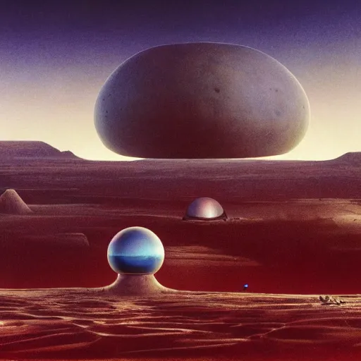 Image similar to a ufo crashing in the desert, surrounded by spheres, beksinski, wayne barlowe, symmetrical, surreal, magic surrealism, very coherent symmetrical artwork, cinematic, hyper realism, high detail, octane render, 8 k