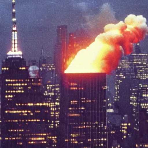 Prompt: 9 1 1 never happened instead a nuke went off in new york city