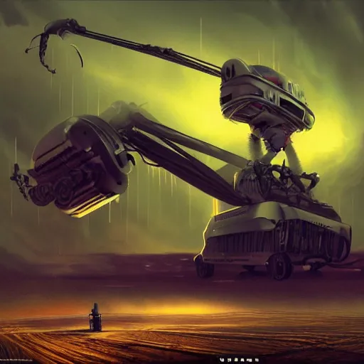 Image similar to alien machinery harvesting human minds, sci - fi art, annomaly, digital concept art, sharp focus, photorealistic, dramatic lighting