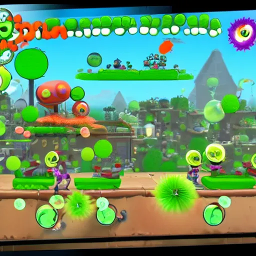 Gameplay Video For A Cancelled Plants vs Zombies Title Surface