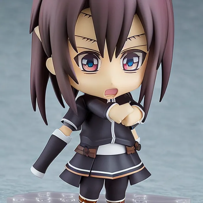 Image similar to gawr gura, an anime nendoroid of gawr gura, figurine, detailed product photo