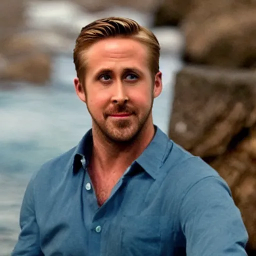 Prompt: Ryan Gosling as Poseidon