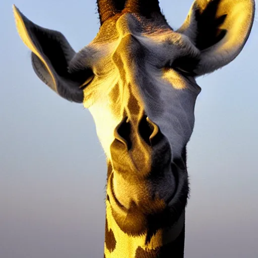 Image similar to a funny unicorn girafe