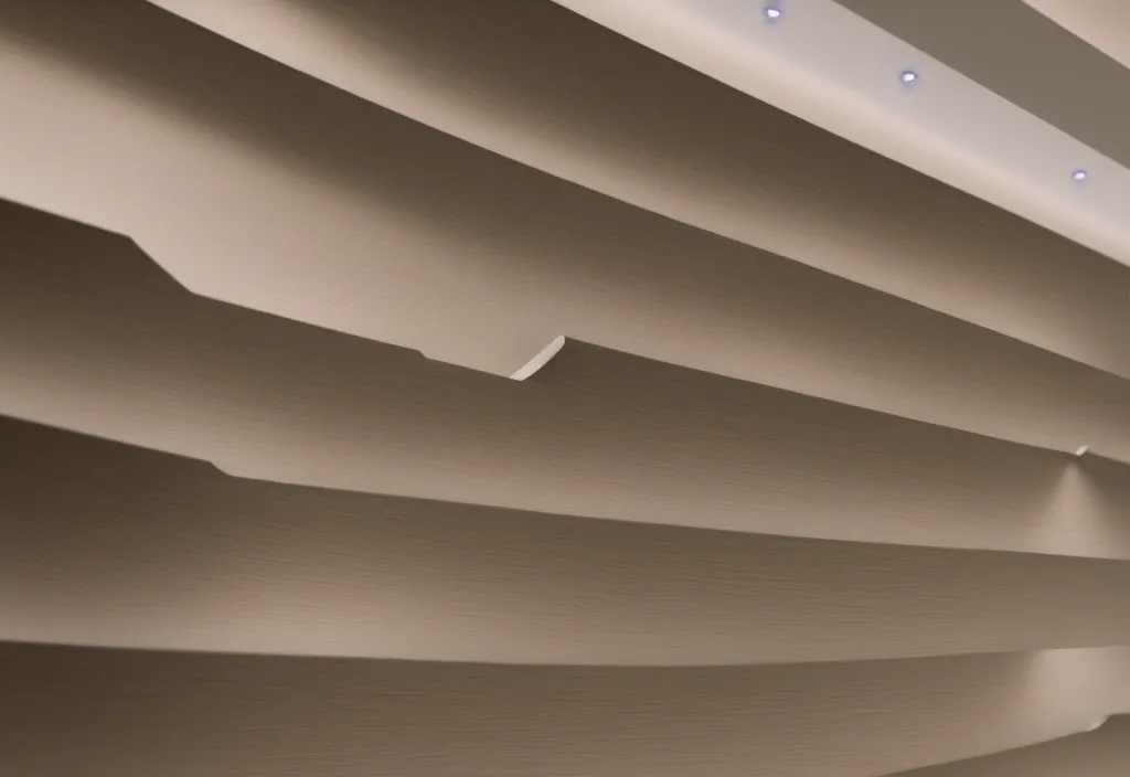 Image similar to led strip lighting on shelving, up close, homes and gardens, super detailed render, award winning,