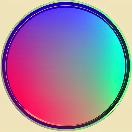Prompt: Iridescent gradients iconography icon design of a table. Very detailed digital icon design. Minimalist digital icon, gorgeous icon.