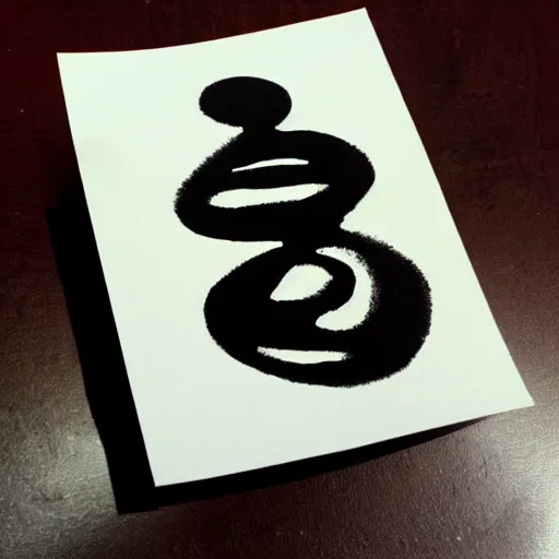 Image similar to zen ink surprise