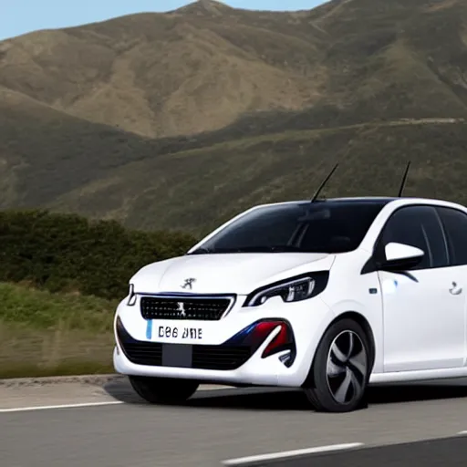 Image similar to peugeot 1 0 8 on the road, 2 0 2 2 released concept model