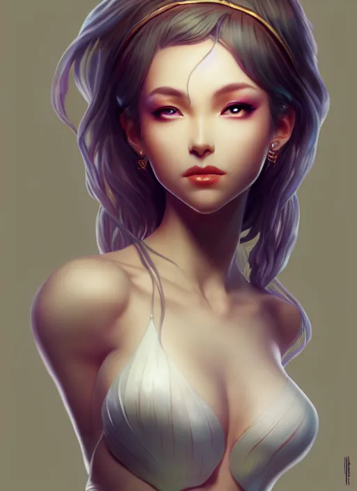 Prompt: goddess fullbody view, beautiful face, highly detailed, takuji kawano, artstation, soft light, sharp focus, illustration, character design