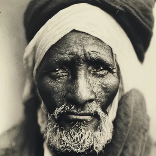Image similar to old sudanese man, julia margaret cameron,