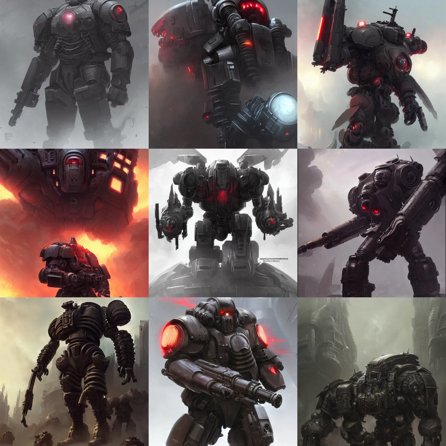 titan, kerberos panzer, jin - roh, helghast, highly | Stable Diffusion ...