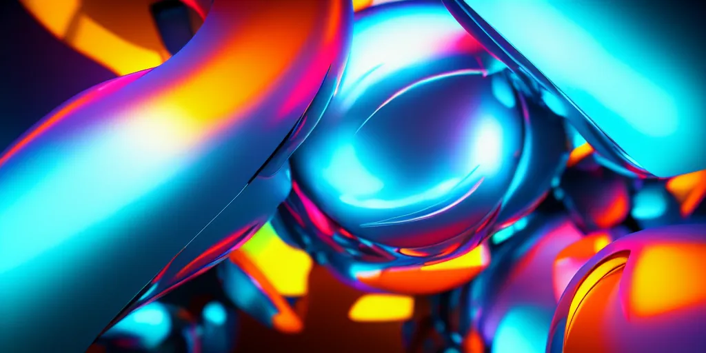 Image similar to hyperrealism photo bright abstract macro, octane render, soft, trending on artstation, 8 k render, unreal engine