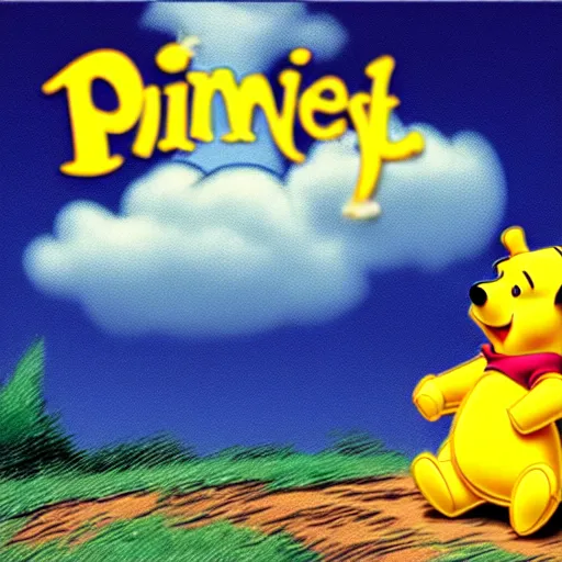 Image similar to winnie the pooh, thugged out