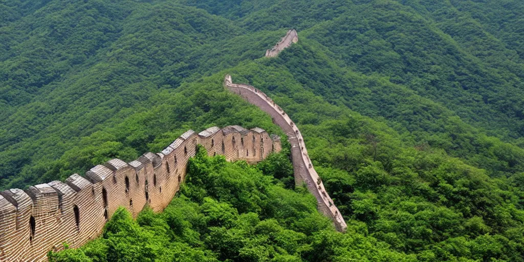Image similar to The Great wall in the Amazon forest