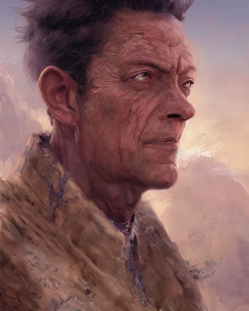 Image similar to portrait of don knotts, half man half limpet, fantasy character portrait, ultra realistic, concept art, intricate details, highly detailed by greg rutkowski, gaston bussiere, craig mullins, simon bisley