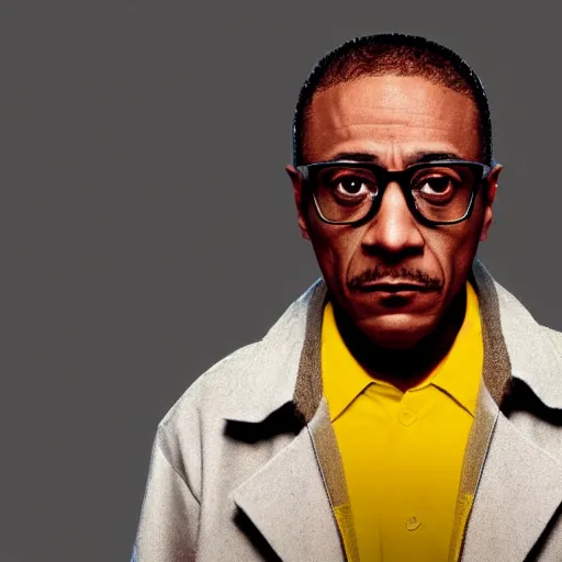 Prompt: gustavo fring from Breaking Bad as a rapper