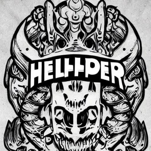 Image similar to hellper art