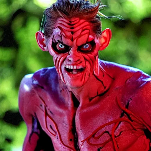 Image similar to Jim Carrey as Cletus Kasady