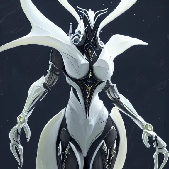 Image similar to highly detailed giantess shot exquisite warframe fanart, looking up at a giant 500 foot tall beautiful stunning saryn prime female warframe, as a stunning anthropomorphic robot female dragon, looming over you, posing elegantly, white sleek armor, proportionally accurate, anatomically correct, sharp claws, two arms, two legs, camera close to the legs and feet, giantess shot, upward shot, ground view shot, leg and thigh shot, epic low shot, high quality, captura, realistic, professional digital art, high end digital art, furry art, macro art, giantess art, anthro art, DeviantArt, artstation, Furaffinity, 3D realism, 8k HD render, epic lighting, depth of field