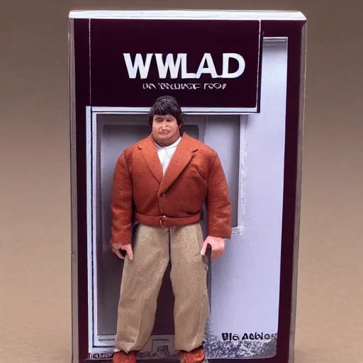 Image similar to willard ( 2 0 0 3 ) action figure still in packaging, photo - realistic,
