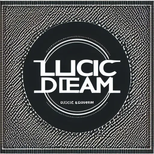 Image similar to Lucid Dream logo, clean lines, vector art, award winning