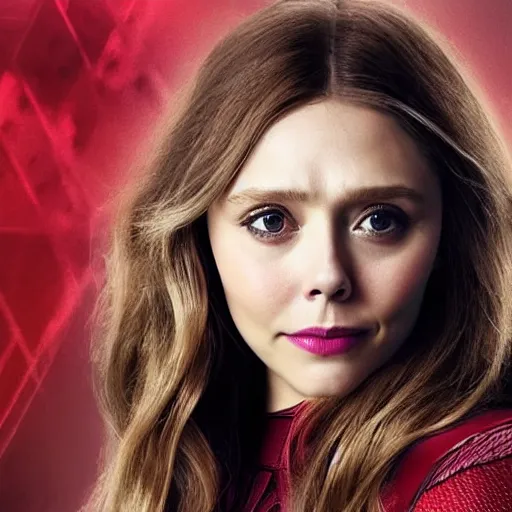 Prompt: ( ( ( ( ( ( ( ( ( elizabeth olsen ) ) ) ) ) ) ) ) ) scarlet witch!!!!! ( ( ( ( ( ( ( ( chris hemsworth ) ) ) ) ) ) ) ), portrait!!!, [ 4 k photorealism ]!!, trending on unsplash