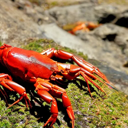 Image similar to crayfish with a whistle on the mountain