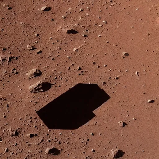 Image similar to the first image of human walking on mars