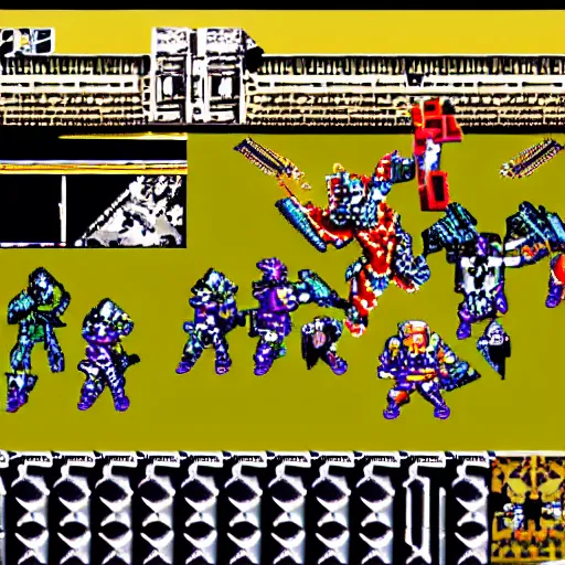 Prompt: Screenshot from the videogame Destiny for the SNES, 16-bit