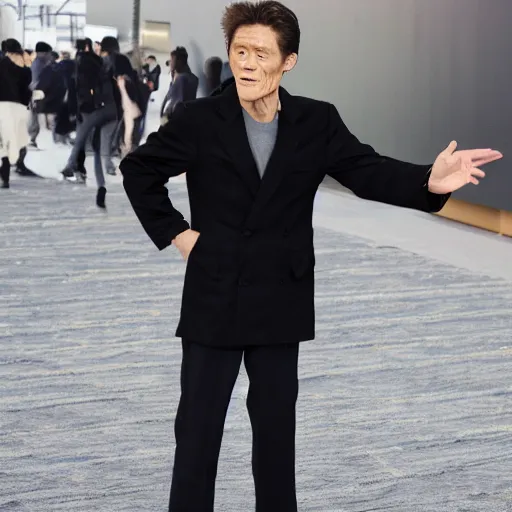 Prompt: korean willem dafoe 4k photo