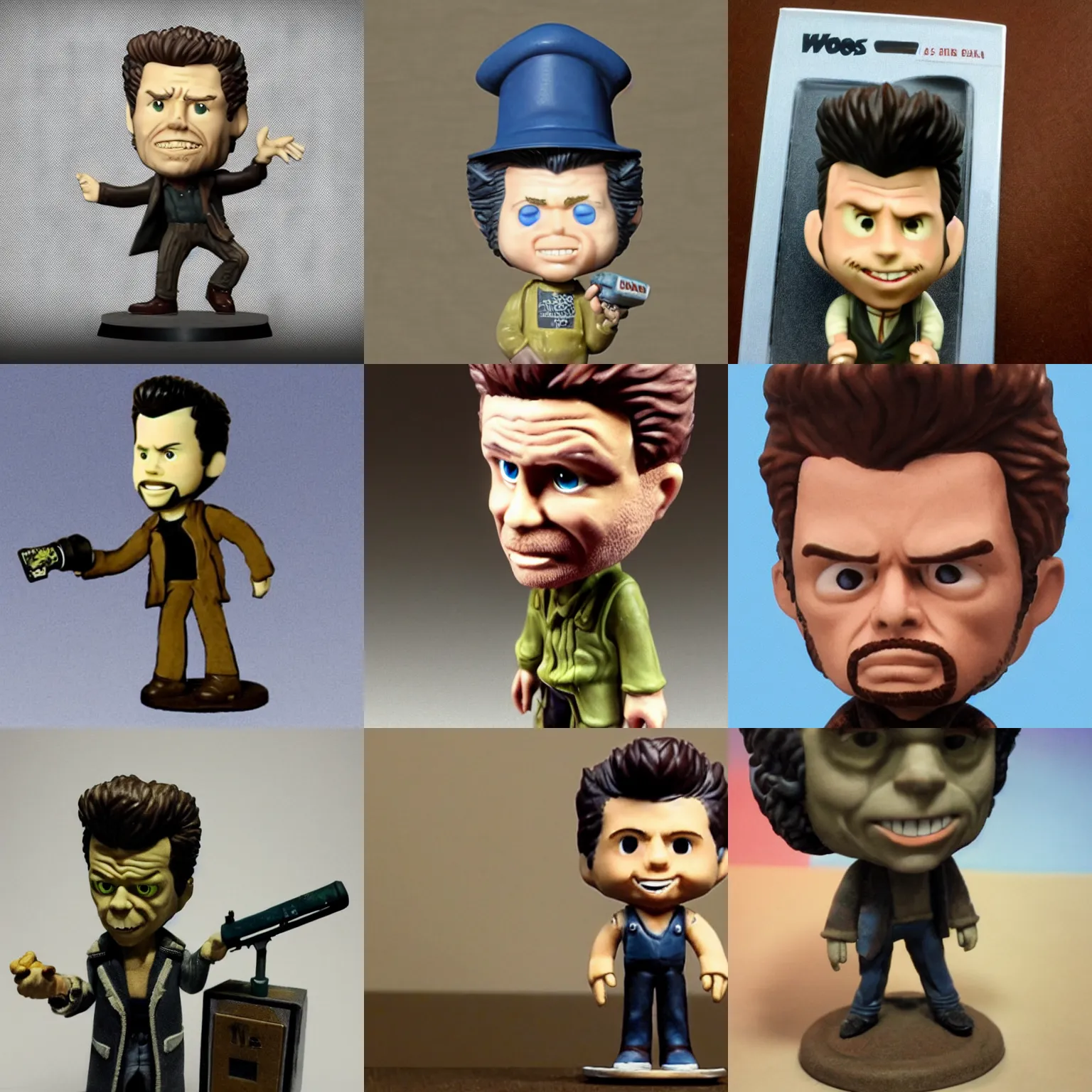 Prompt: Tom Waits as a fallout bobble head
