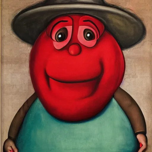 Image similar to a painting of the Kool-Aid Man mascot by Agnolo Bronzino