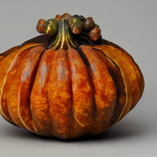 Image similar to amber gourd heard as a gourd