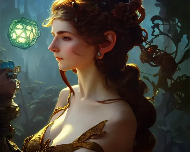 Image similar to photography of fred stein, deep focus, d & d, fantasy, intricate, elegant, highly detailed, digital painting, artstation, concept art, matte, sharp focus, illustration, hearthstone, art by artgerm and greg rutkowski and alphonse mucha