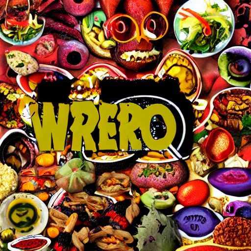 Prompt: weirdcore style food