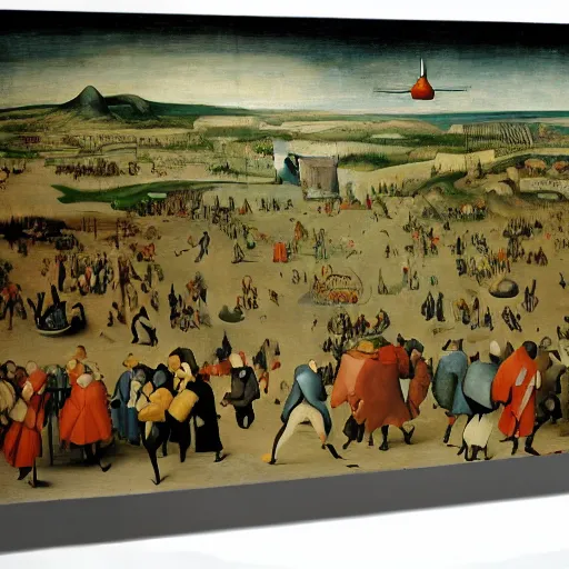 Image similar to the atomic age by pieter bruegel