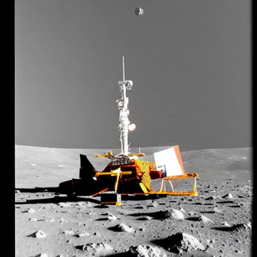 Prompt: artemis mission landing on the Moon